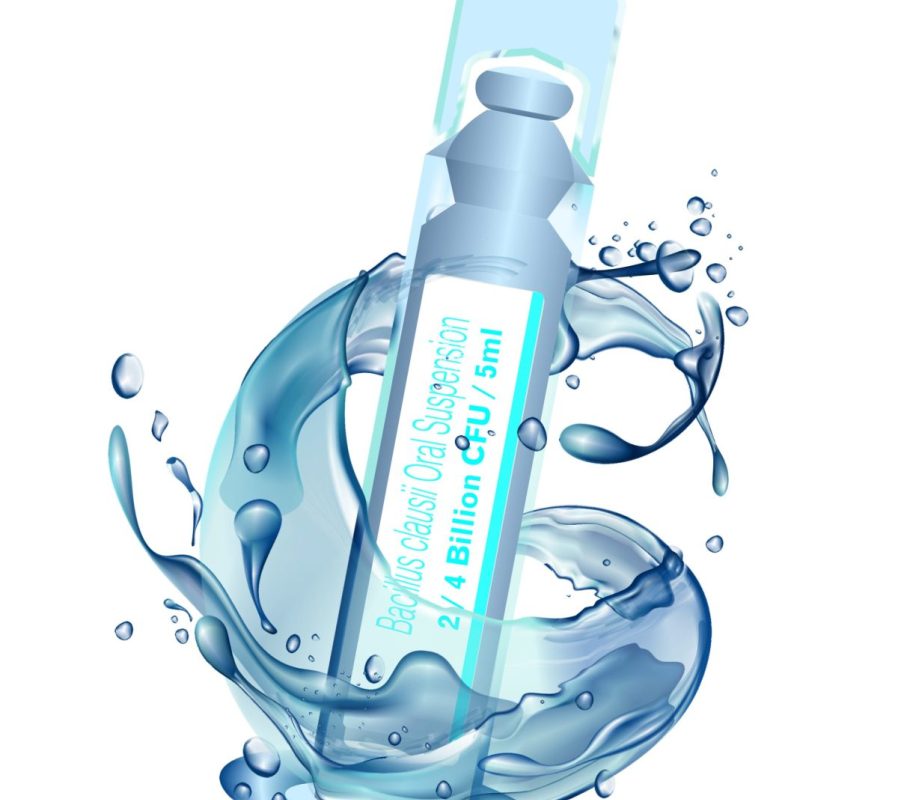 Bacillus clausii oral suspension